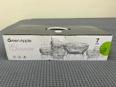 Green Apple Deli Glassware (7 pcs set)