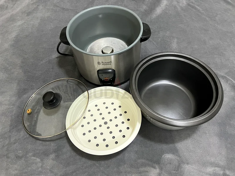 جهاز طهي الأرز من راسل هوبس مع طنجرة بخار – 1.8 لتر63255004266881114