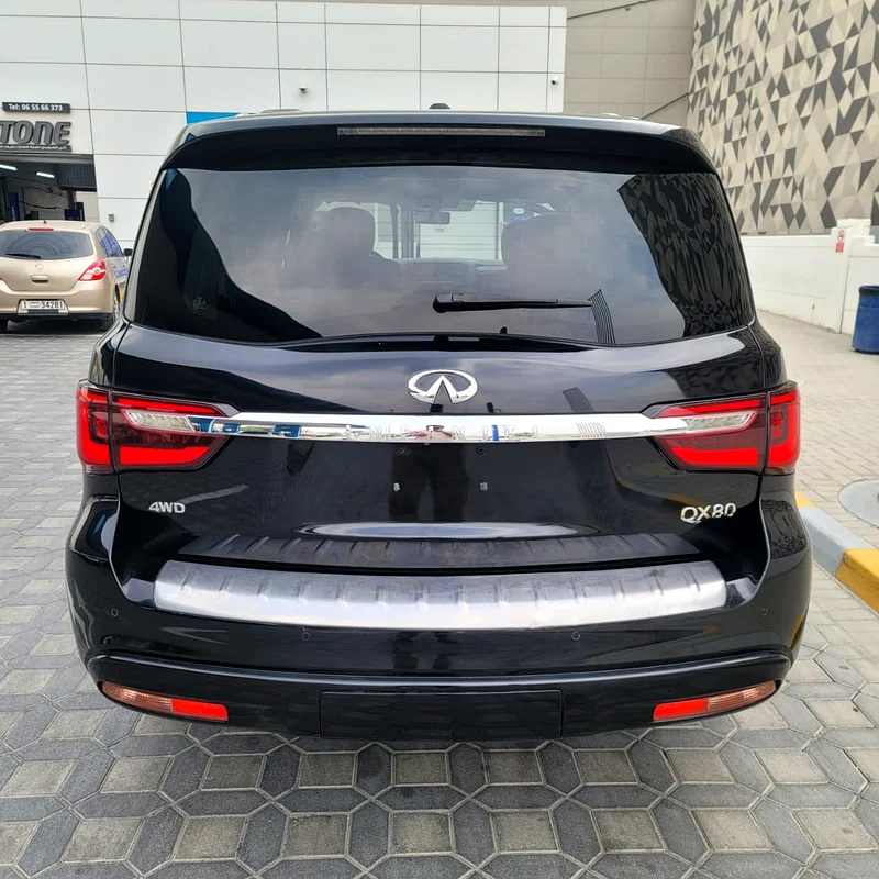 إنفينيتي QX80، 2020، فاخرة، أسود، فتحة سقف، دفع رباعي، 883563222808603906112
