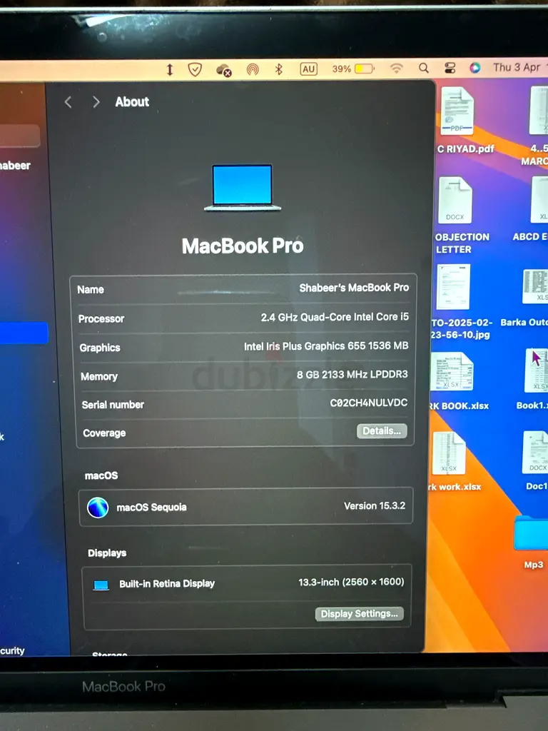 Macbook Pro63255537216898114