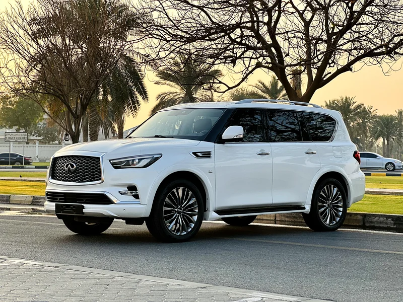 إنفيني QX80 موديل 2019، منطقة التعاون الخليجي، فضاء كامل، خيارات أصلية، طلاء أصلي63223815391235111