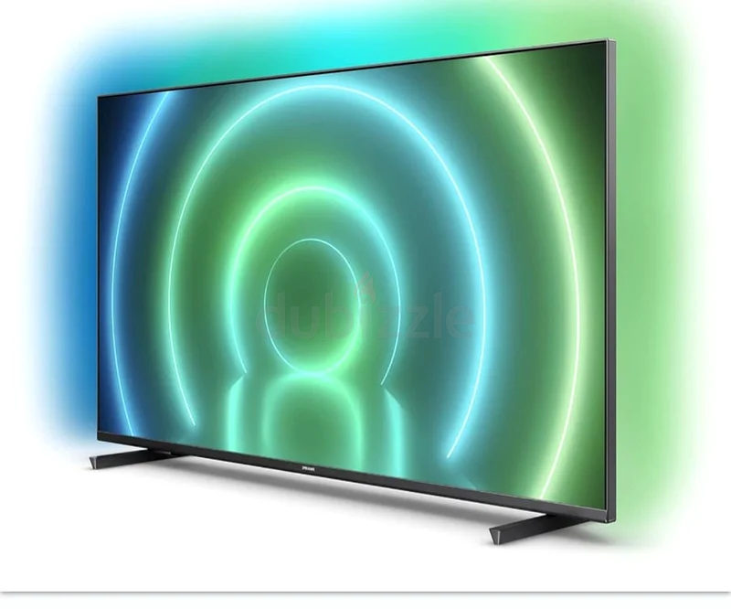 تلفزيون فيليبس الذكي 65 بوصة بنظام أندرويد - دقة 4K - إضاءة محيطة (أمبرلايت) - ضمان سنة واحدة63259705317123112
