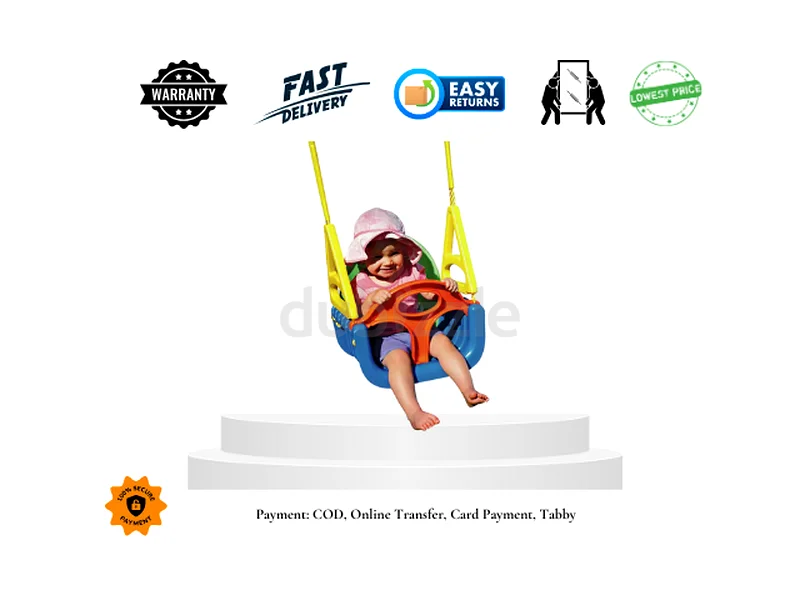 Chad Valley 2 in 1 Toddler and Kids Swing Seat - Outdoor Toys for Kids63198625313922112