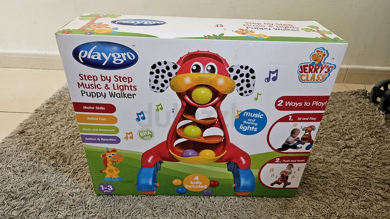 Exciting Playgro Step by Step Puppy Walker - Fun and Music!63204258981121112