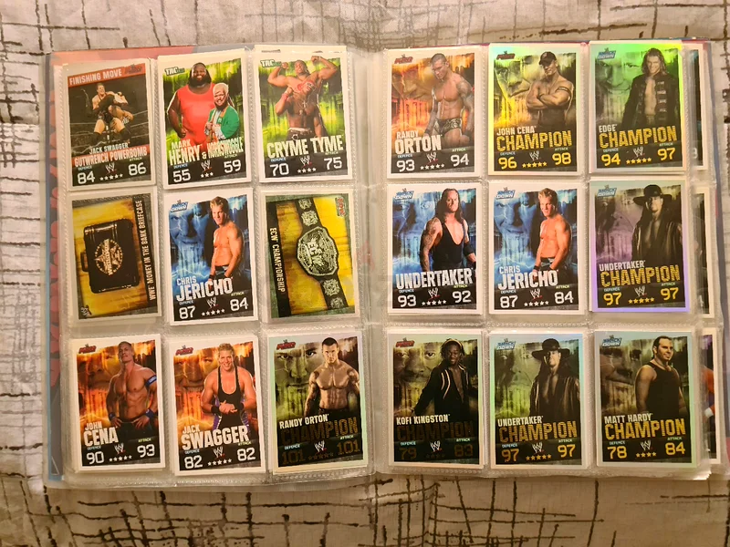 WWE Slamattax Cards Evolution and Mayhem63209343297155110