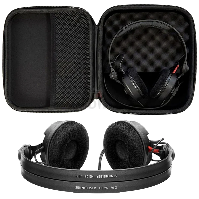 سماعة رأس خاصة من إصدار Sennheiser HD 25-SE للمُقيمين تشمل حقيبة حمل حصرية ووسادات أذن من المخمل63266527747202111