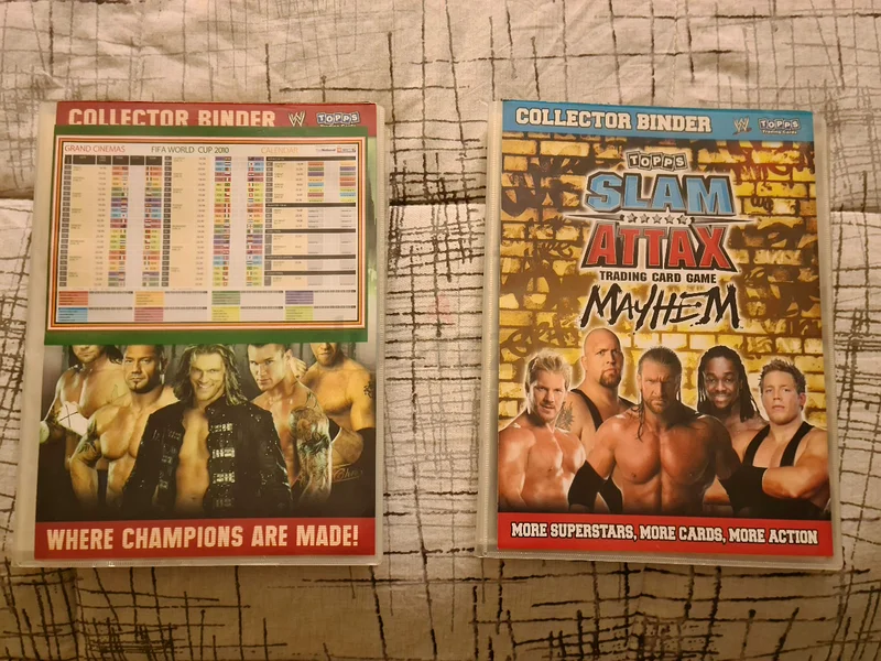 WWE Slamattax Cards Evolution and Mayhem63209343297155111