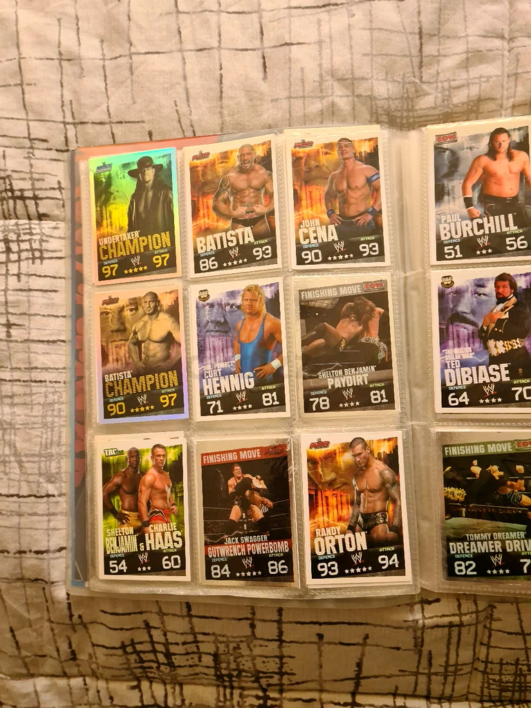 WWE Slamattax Cards Evolution and Mayhem63209343297155113