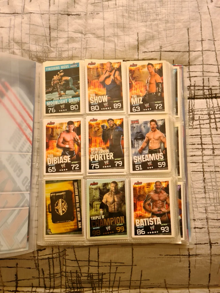 WWE Slamattax Cards Evolution and Mayhem63209343297155114