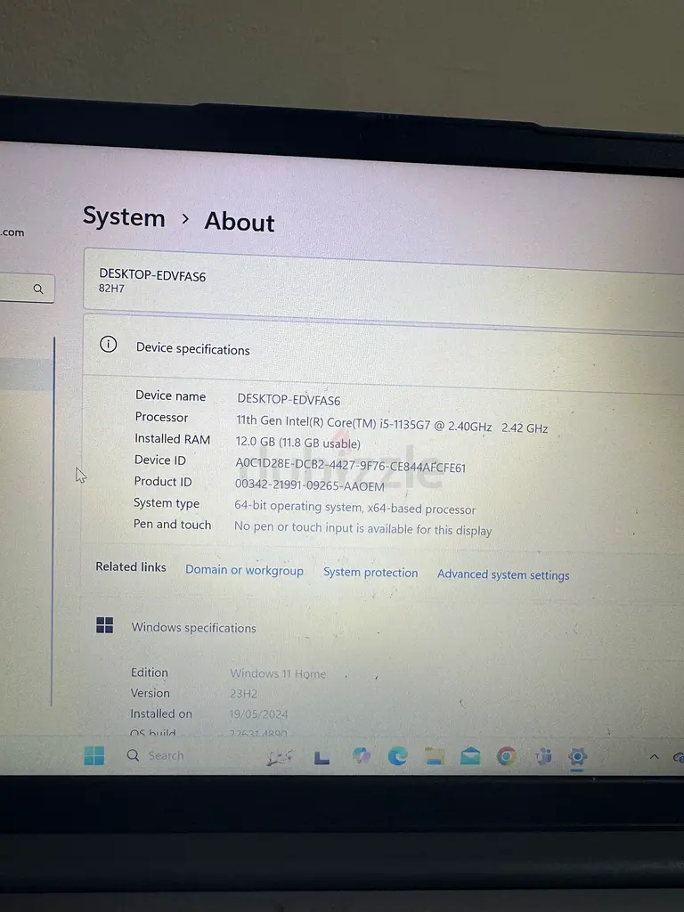 Laptop lenovo63256075486721112