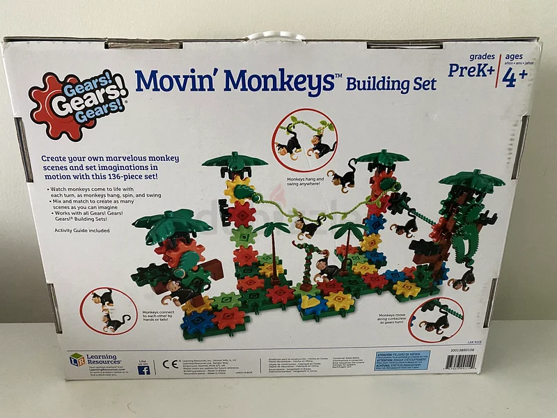 Gears Gears Gears Movin Monkeys Building Set63263500556290111