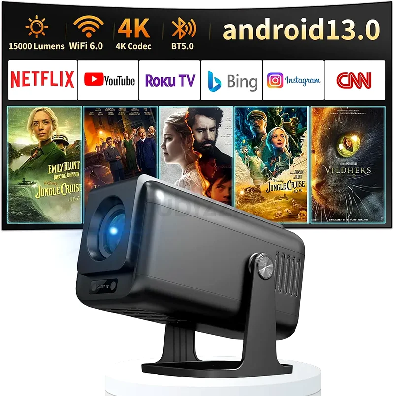 جهاز عرض أندرويد بدقة 4K مذهلة مع ميزات الواي فاي والبث!632635193100821122