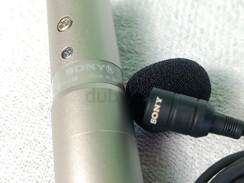 Sony ECM-44B Omnidirectional Lavalier Microphone63256064657794114