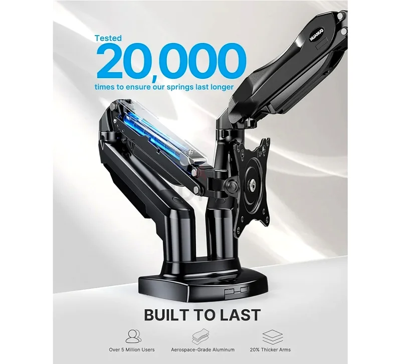 Dual Monitor Mount - Elevate Your Workspace!63166654407426112