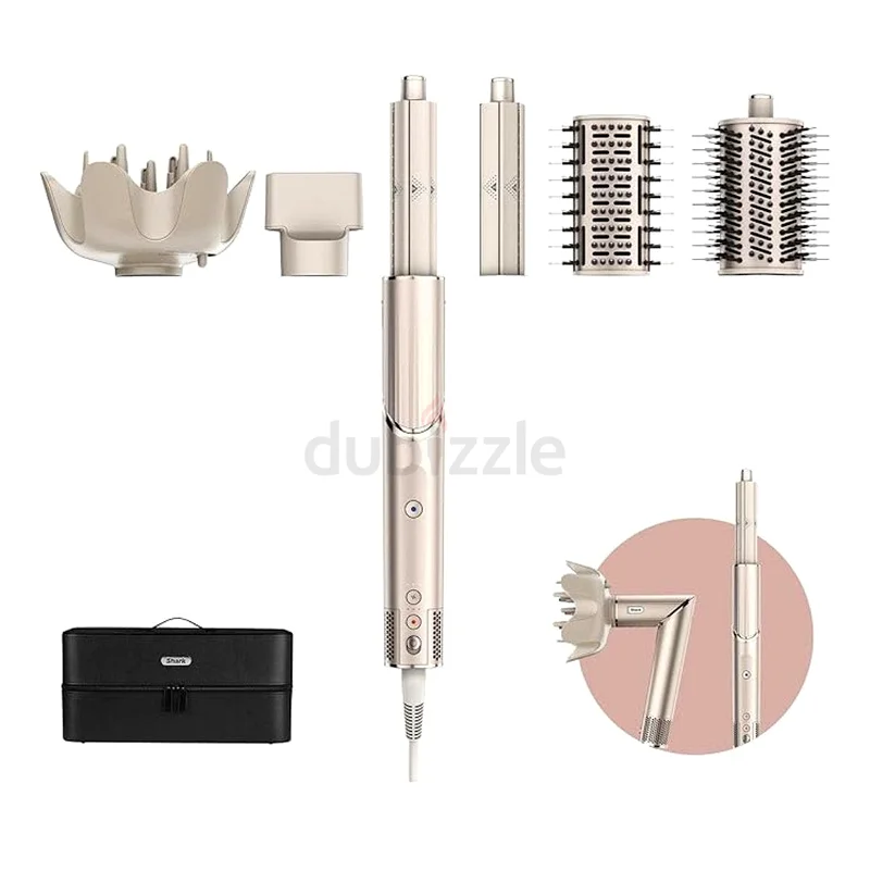 Shark FlexStyle 5-in-1 Air Styler  Hair Dryer - Stone Colour63243682760195112