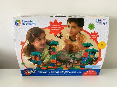 Gears Gears Gears Movin Monkeys Building Set