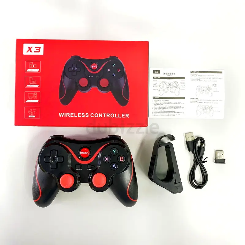 X3 Game Pad Multifunctional Wireless Controller - Perfect for Gaming on Multiple Devices!63228304953473112