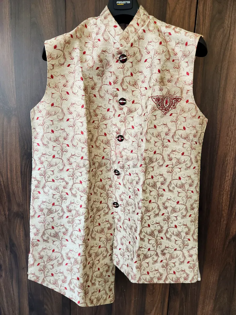 3 piece Jacket Kurta Pajama Ethnic Wear for Men