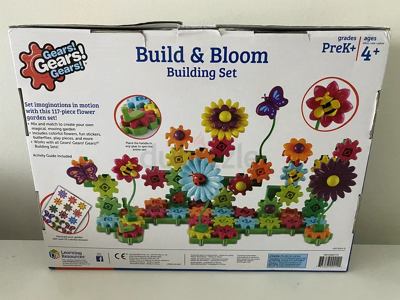 Gears Gears Gears Build and Bloom Building Set63263500612994111