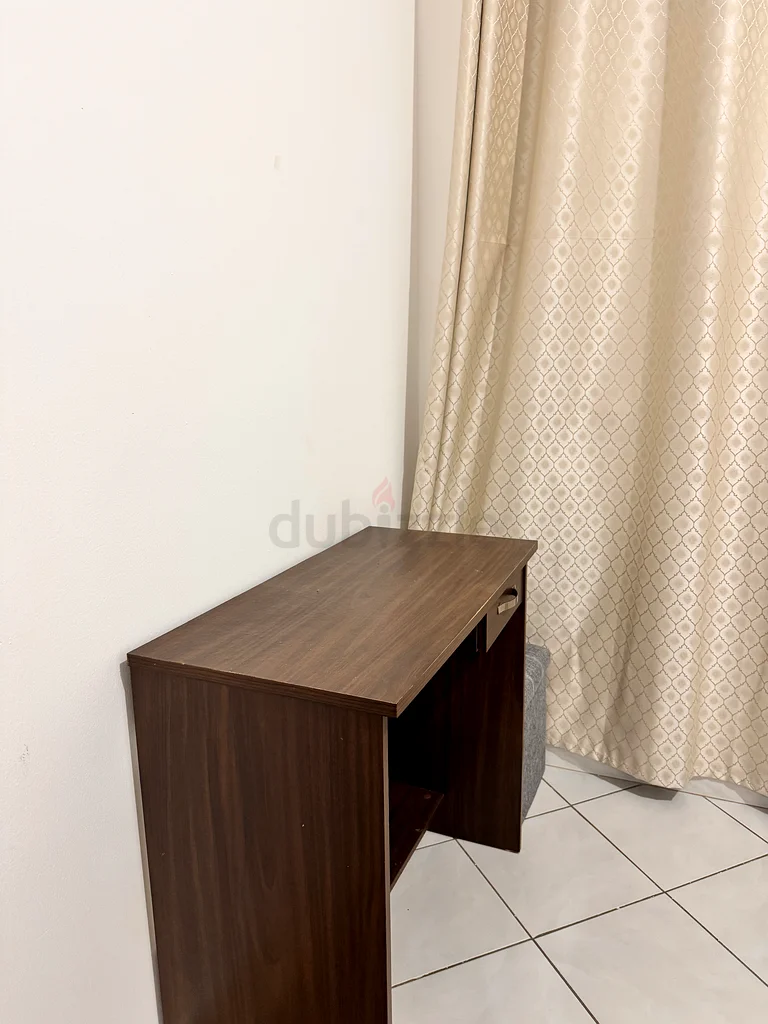 Wooden Study Table with Drawer and Chair (1 person)63219827057410112