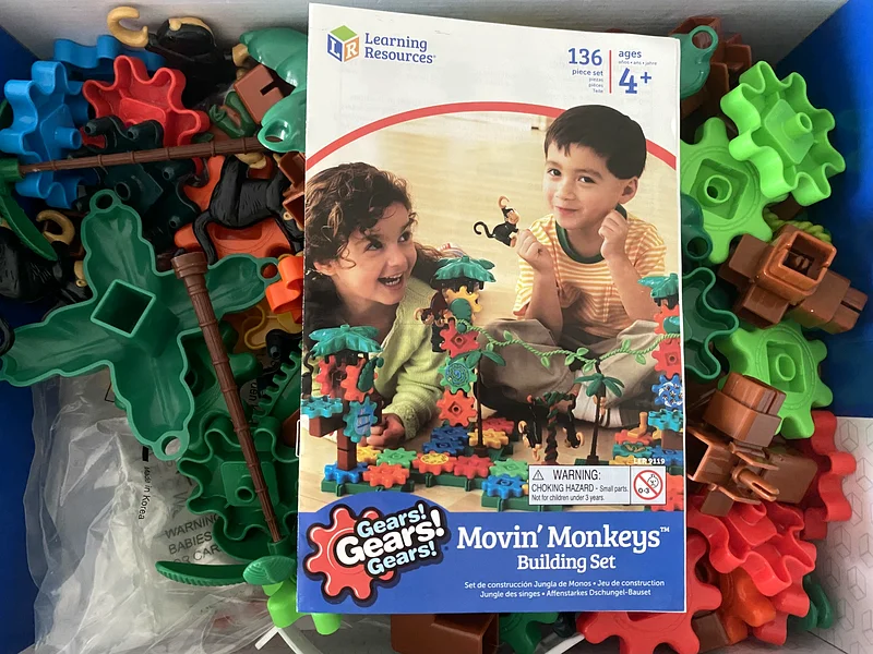 Gears Gears Gears Movin Monkeys Building Set63263500556290114