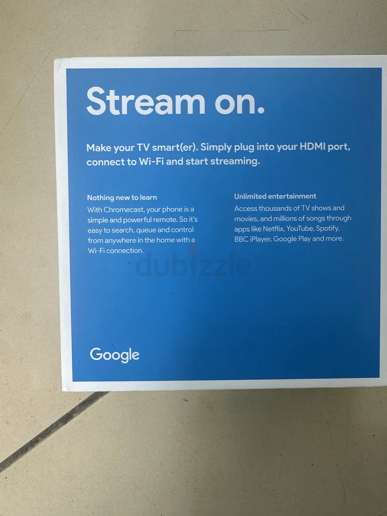 Chrome cast63261825642241112
