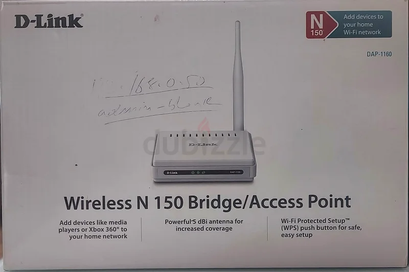 D-Link Wireless N 150 Bridge/Access Point - Enhanced Connectivity!632560699502111122