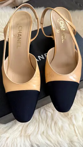Chanel Slingback Heels