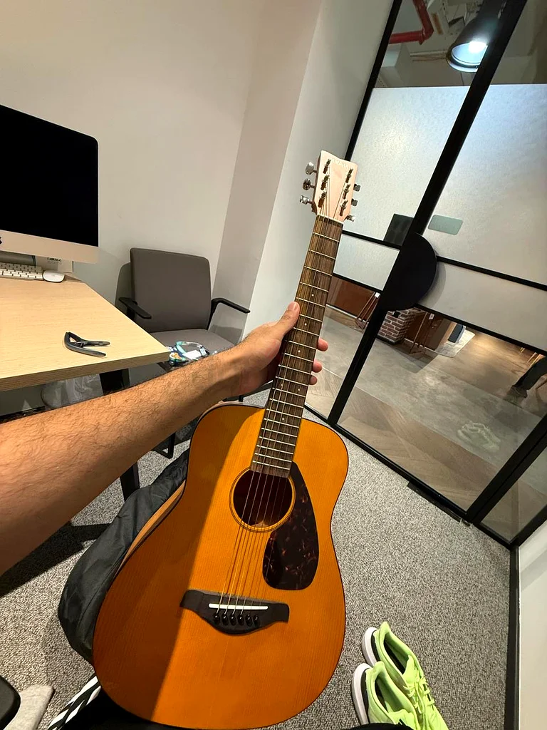 Beautiful Acoustic Original yamaha fg junior Guitar - Perfect for Beginners!63202194095234111