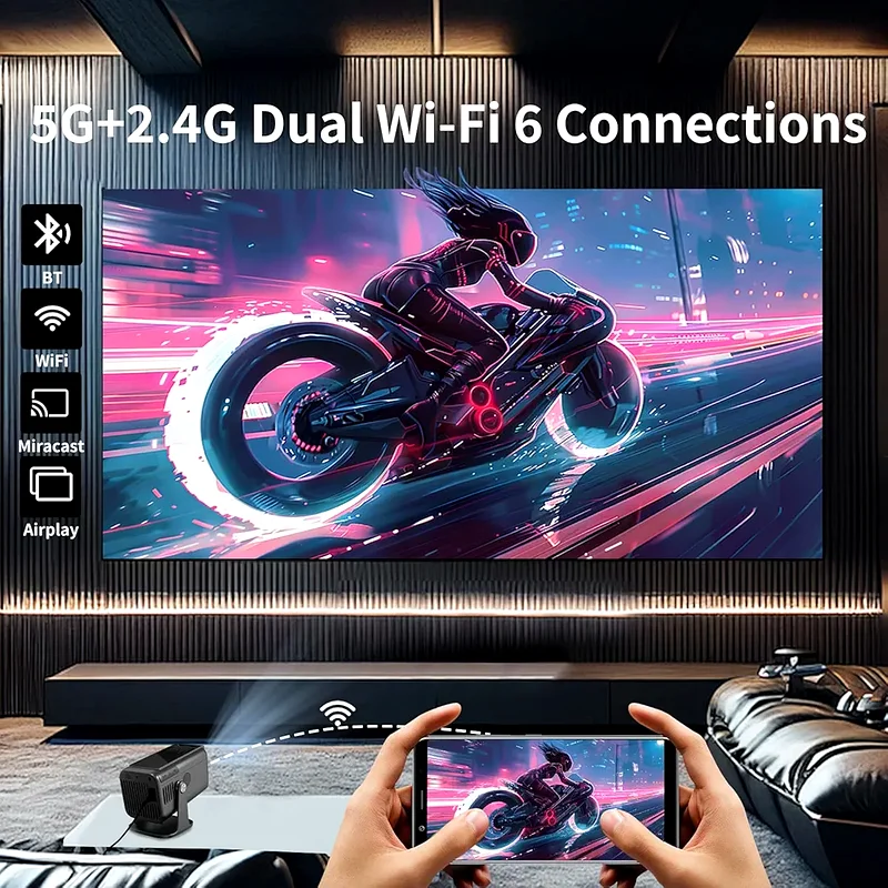 جهاز عرض أندرويد بدقة 4K مذهلة مع ميزات الواي فاي والبث!63263519310082113