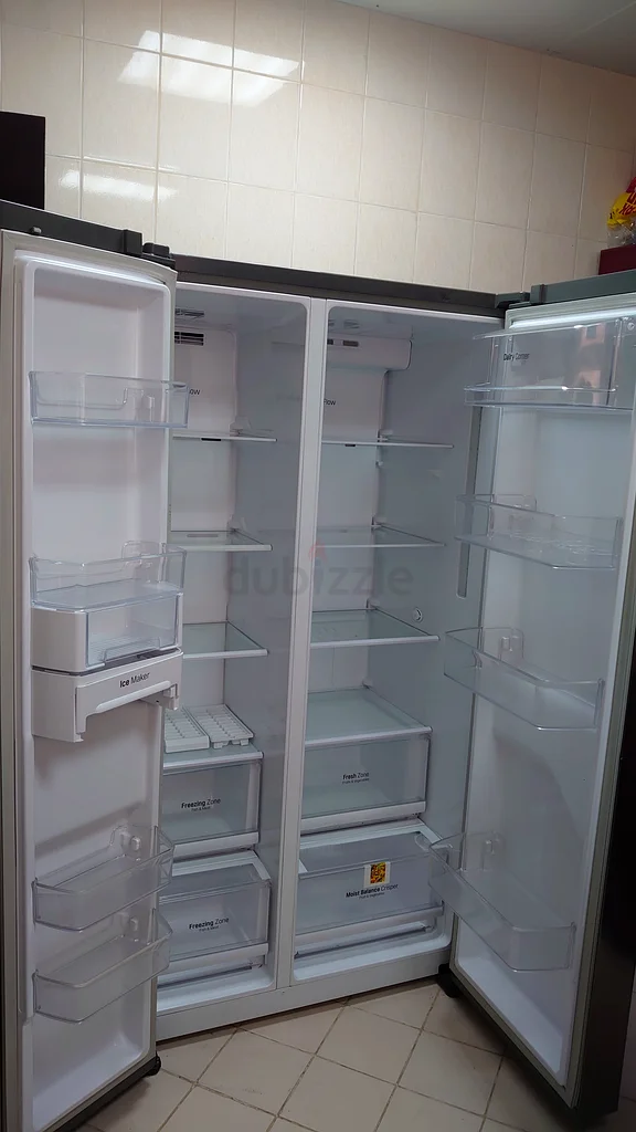 ثلاجة إل جي GRB257SLLV، بابان جنب إلى جنب، سعة 687 لتر، توصيل مجاني، ضمان63253484895618111