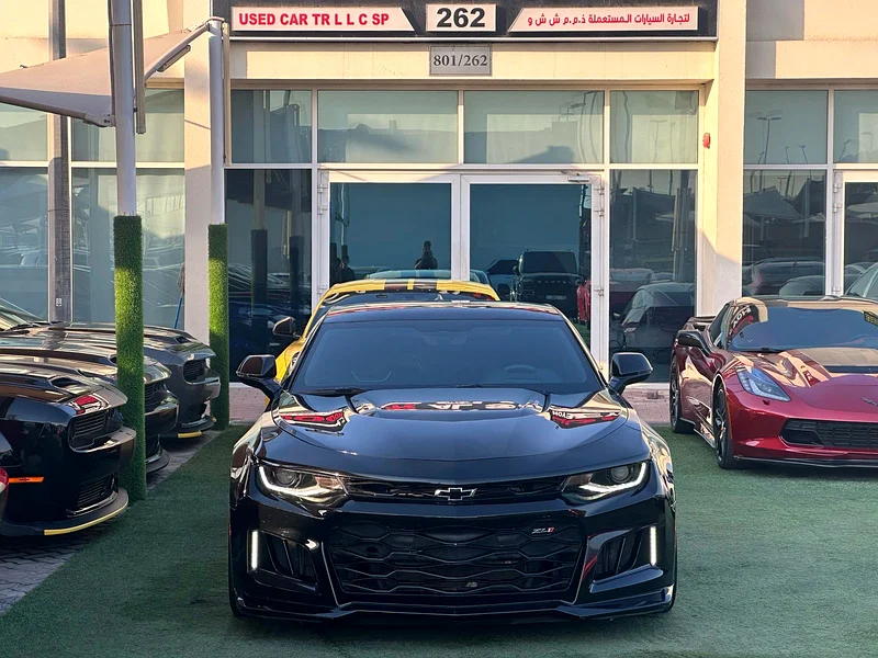 CHEVROLET CAMARO ZL1 GCC 2022 Full service history Original paint Zero accidents Full option Full ca63153227585410114