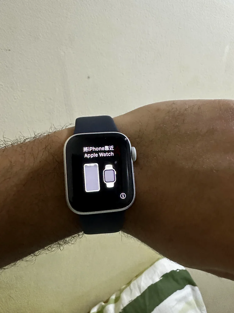 Apple watch series5 silver 40mm new not used before with new battery 100%63266527335042113