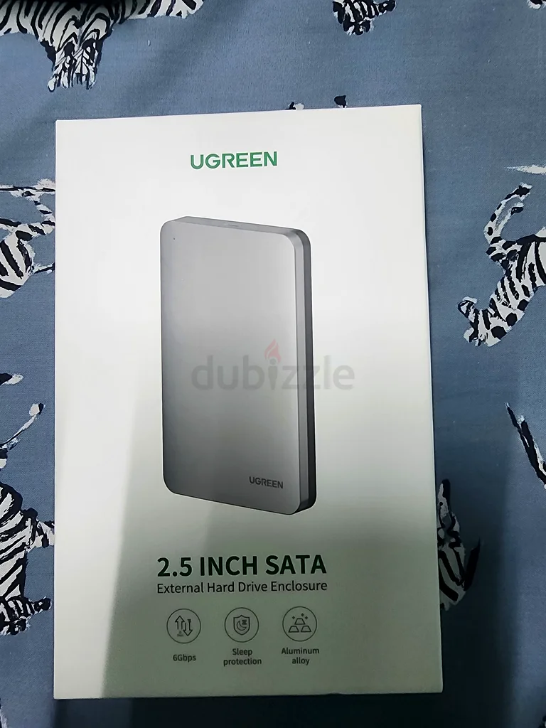 Samsung 2.5-inch SATA External Hard Drive and Ugreen Enclosure - Perfect for Data Storage!63257117161729112