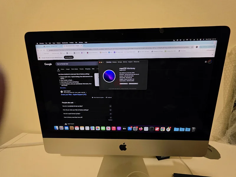 IMac 4K 21.5 inch 2019 for Sale63256078268162113