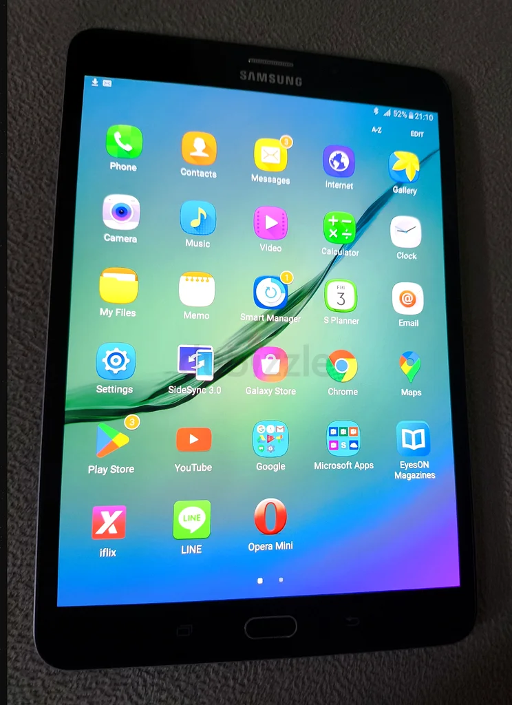 جهاز لوحى سامسونج بشريحة SIM LTE Tab S2 مقاس 8 بوصة632208265281291115