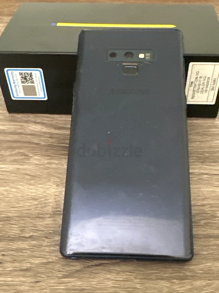 Samsung Galaxy Note 9 with Box and Accessories63215874969730111
