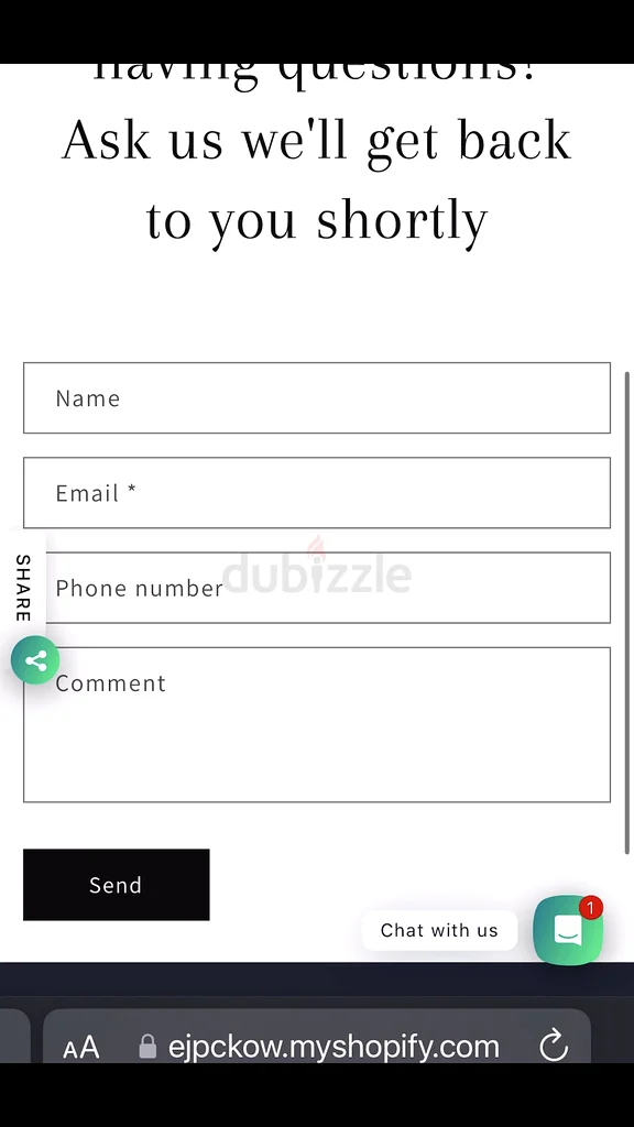 Shopify Website development service62865811294337113