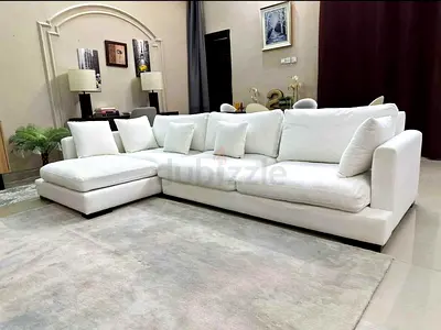 Selling As new Marina Home L shape sofa Like a brand New SOFA