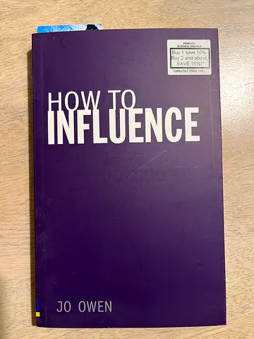 Series of books How to Influence, How to manage, How to lead