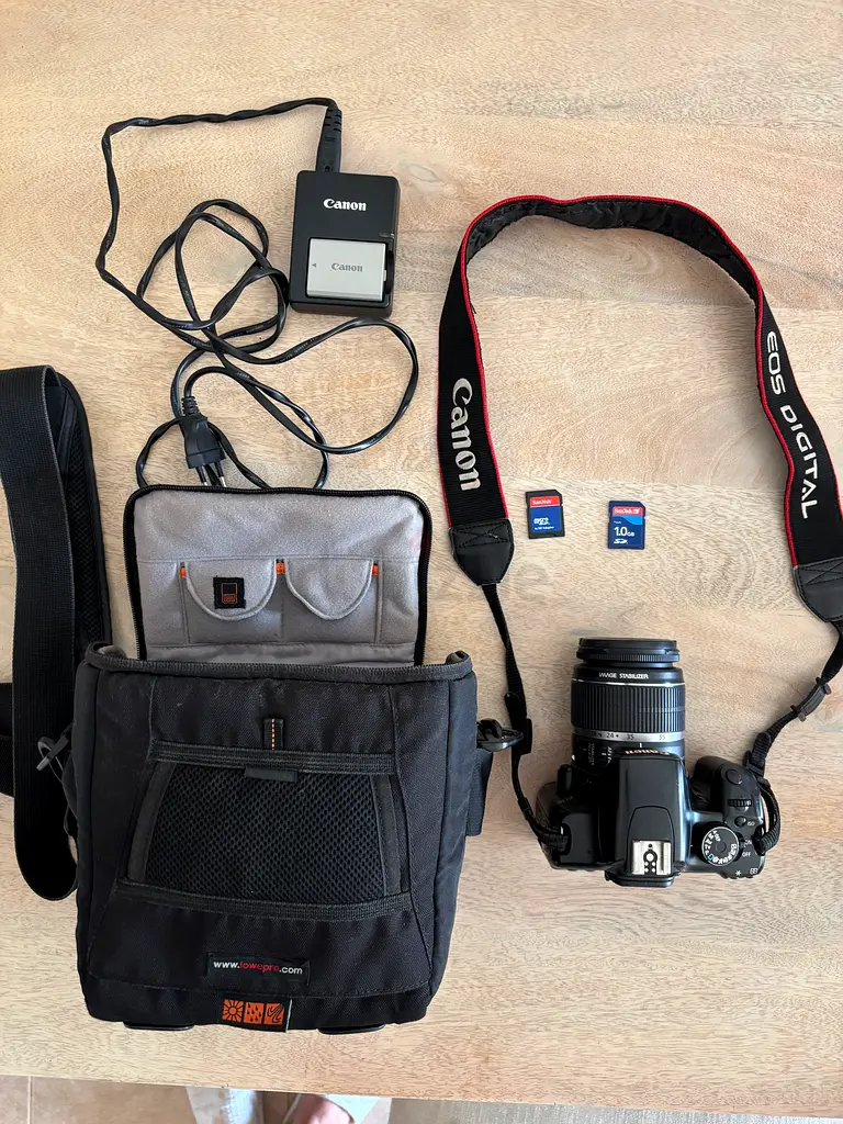 Canon 450D digital camera set