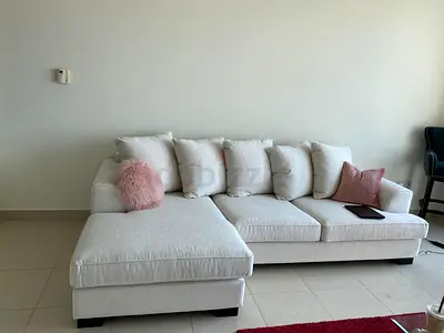 Selling Looks new The One King Stone Sectional L Shape sofa