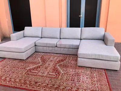 Excellent Condition Home Center Etrno U Shape Sofa