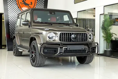 Mercedes G63 AMG - Fully Loaded - Rear Entertainment System- 2024 Special Color 3 Years Gargash Auto