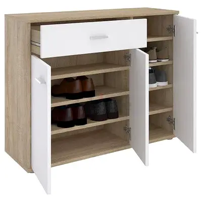 Stylish Modern Shoe Cabinet with Storage