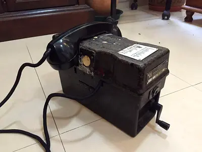 Antique german Warfeild Telephone