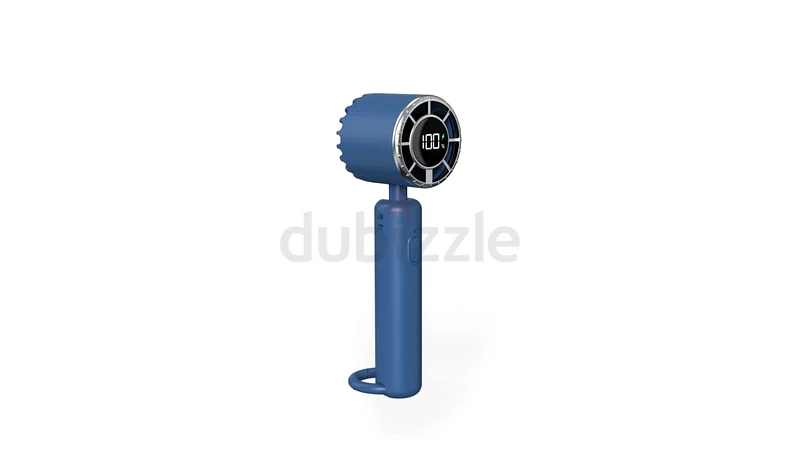 Portable Rechargable Fan, 2000 mah battery-Blue63220326178178114