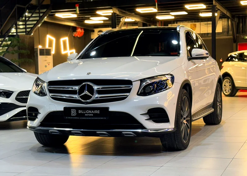 2018 Mercedes-Benz GLC 250 4MATIC | GCC | Super Clean | White  Brown Interior63175701227137111