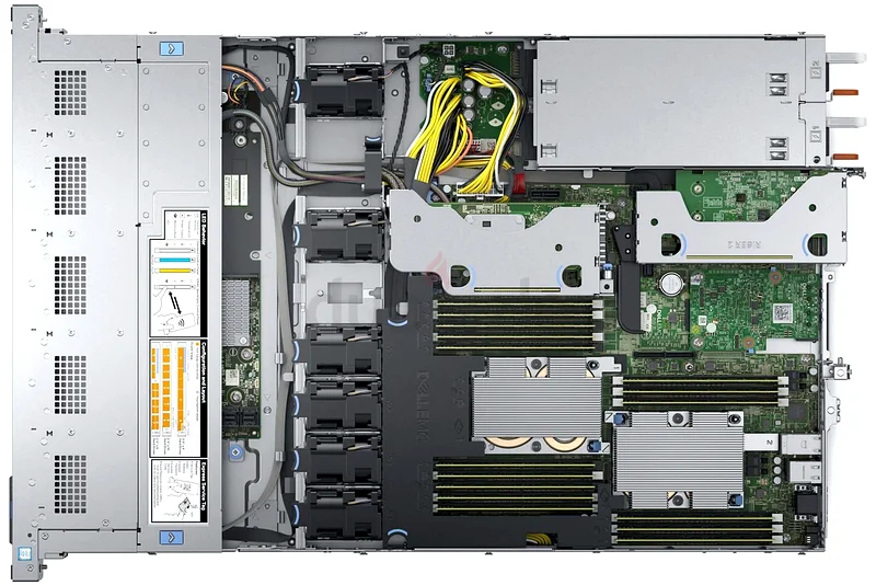 خادم ديل باور إيدج R540XD بسعة 80 كور (6138) مع معالجين إنتل زيون جولد، وذاكرة وصول عشوائي 256 جيجابايت من نوع DDR4، وقرص صلب بسعة 16 تيرابايت من نوع SAS63266083323521111