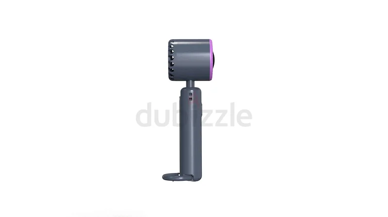 Portable Rechargable Fan, 2000 mah battery-Grey63220326172035114